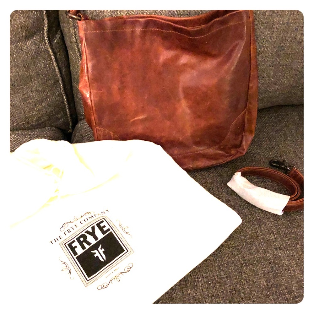 Frye leather tote